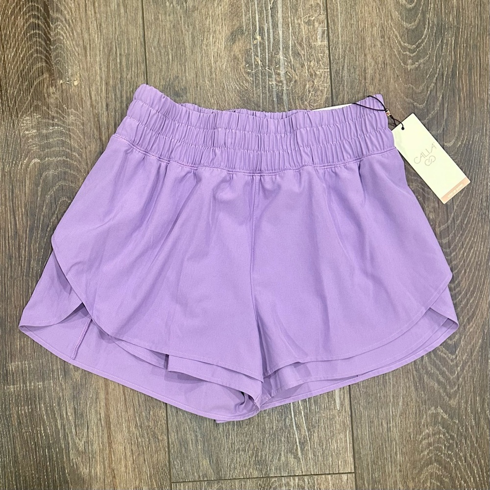 NWT CALIA Women's Step Up Short, size small, light purple